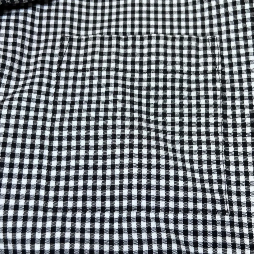 Alfred Dunner Womens Size 12 Floral Embroidered Shirt Under Shirt Gingham Button - Picture 10 of 15